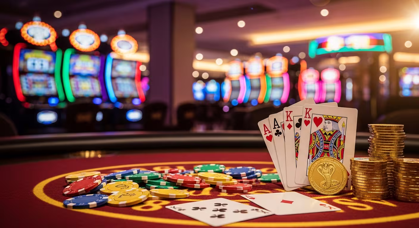 Emotional reaction after a massive jackpot win at Cobra Casino