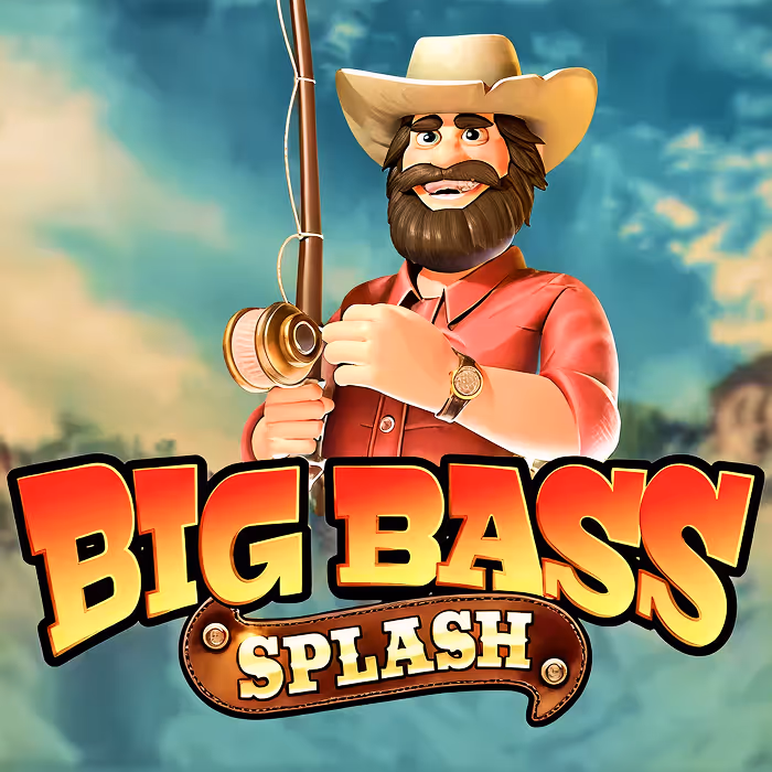 Big Bass Splash fishing themed slot with free spins and money symbol collection