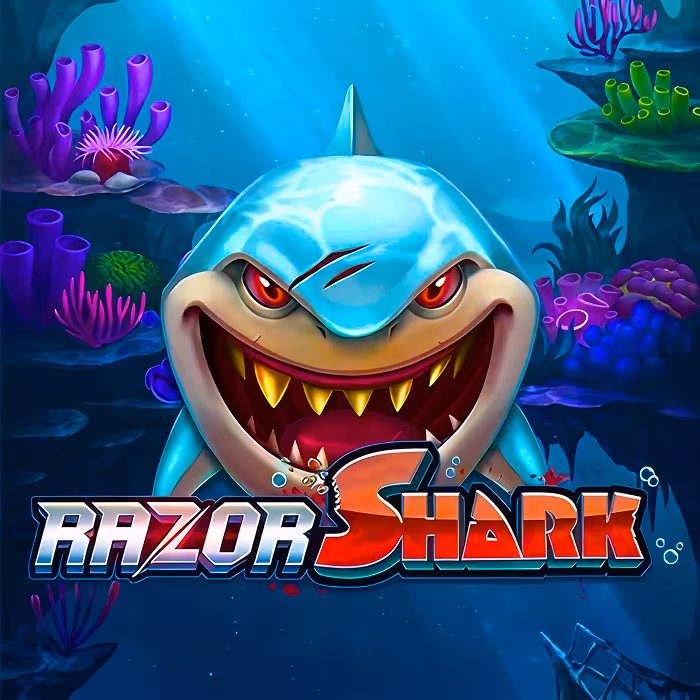 Razor Shark underwater adventure slot with mystery stacks and bonus game